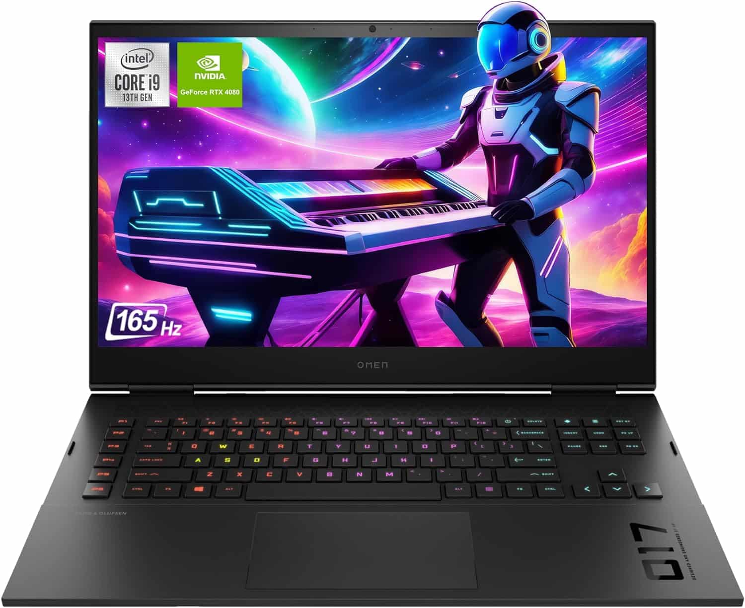 HP OMEN 17-CK2095 GAMING Core™ i9-13900HX 1TB SSD 32GB 17.3" (2560x1440) 165Hz WIN11 NVIDIA® RTX 4080 12288MB SHADOW BLACK Backlit Keyboard