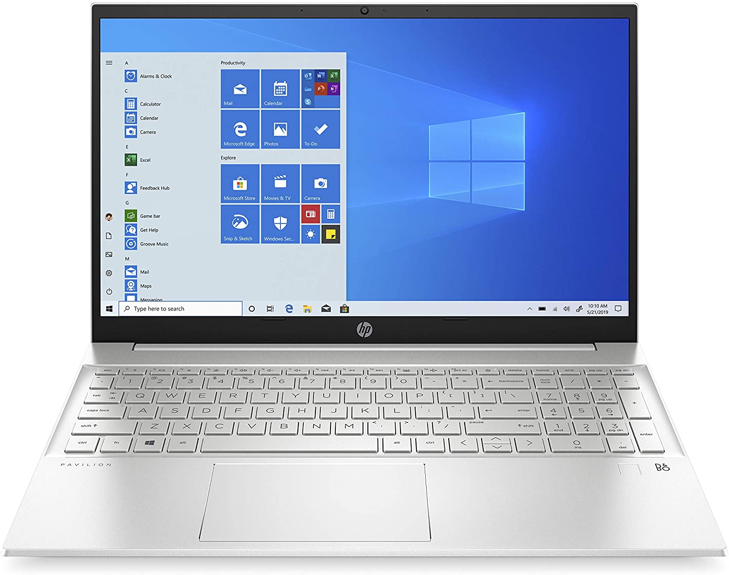 HP Pavilion 15-EG0125 Core™ i5-1135G7 256GB SSD 8GB 15.6" (1366x768) WIN11 NATURAL SILVER