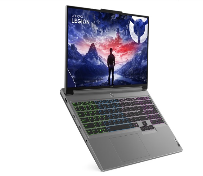 Lenovo LEGION 5 16IRX9 GAMING Core™ i7-14650HX 512GB SSD 16GB 16" (2560x1600) 165Hz IPS WIN11 NVIDIA® RTX 4060 8192MB LUNA GREY RGB Backlit Keyboard