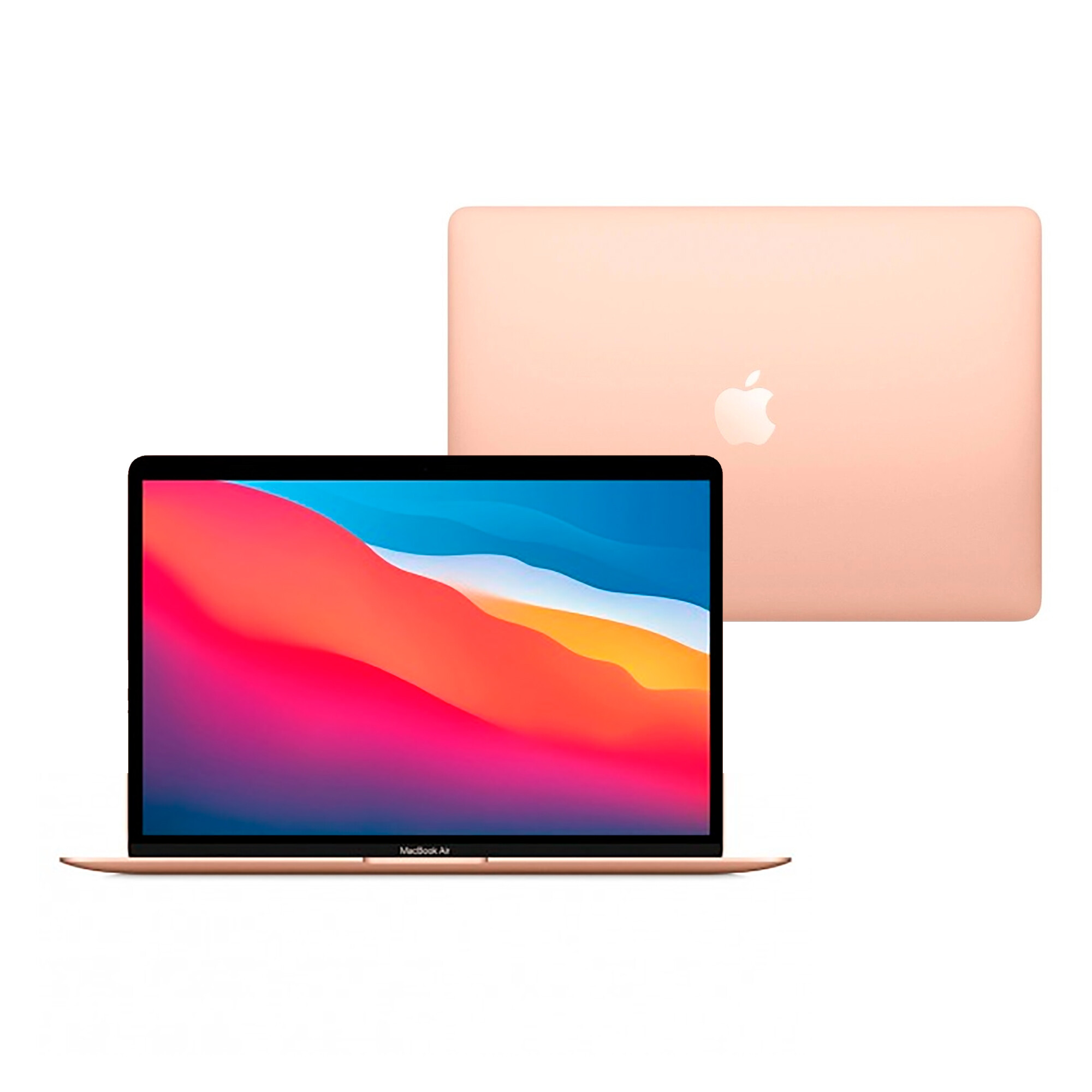 Apple MacBook Air M1 Chip 8-core 256GB SSD 8GB 13.3" (2560x1600) Retina Display MacOS Big Sur 11.0 GOLD Backlit Keyboard