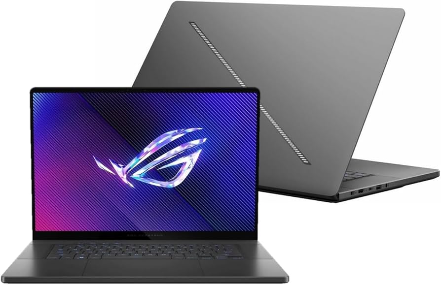 Asus ROG ZEPHYRUS G16 GU605MI GAMING Core™ Ultra 9 185H 1TB SSD 16GB 16" (2560x1600) OLED 240Hz WIN11 NVIDIA® RTX 4070 8192MB ECLIPSE GRAY RGB Backlit Keyboard