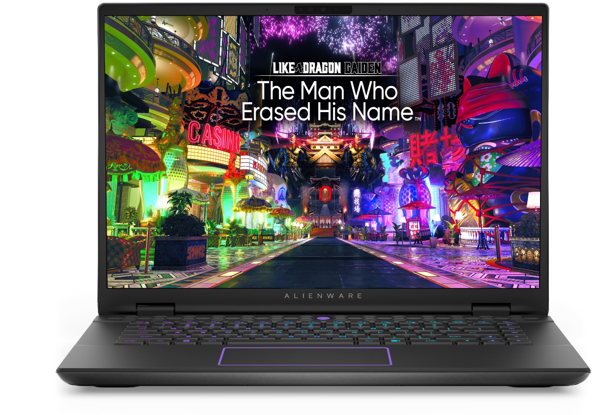 Dell Alienware m16 R2 GAMING Core™ Ultra 9 185H 1TB SSD 32GB 16" (2560x1600) 3ms 240Hz WIN11 Pro NVIDIA® RTX 4060 8192MB DARK METALLIC MOON Backlit Keyboard 1-year 1-2 BIZ day on-site warranty