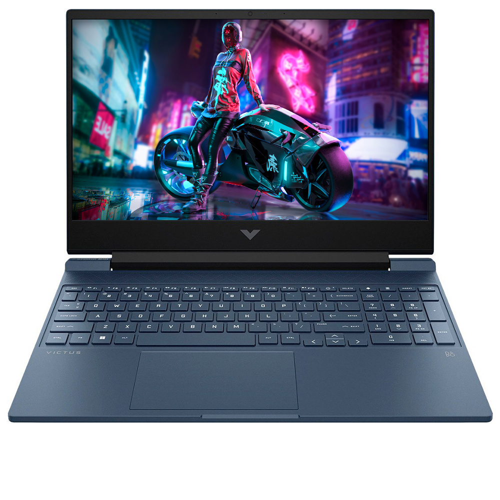 HP VICTUS 15-FA1163 GAMING Core™ i7-12650H 512GB SSD 16GB 15.6" (1920×1080) 144Hz IPS WIN11 NVIDIA® 4050 6144MB PERFORMANCE BLUE Backlit Keyboard