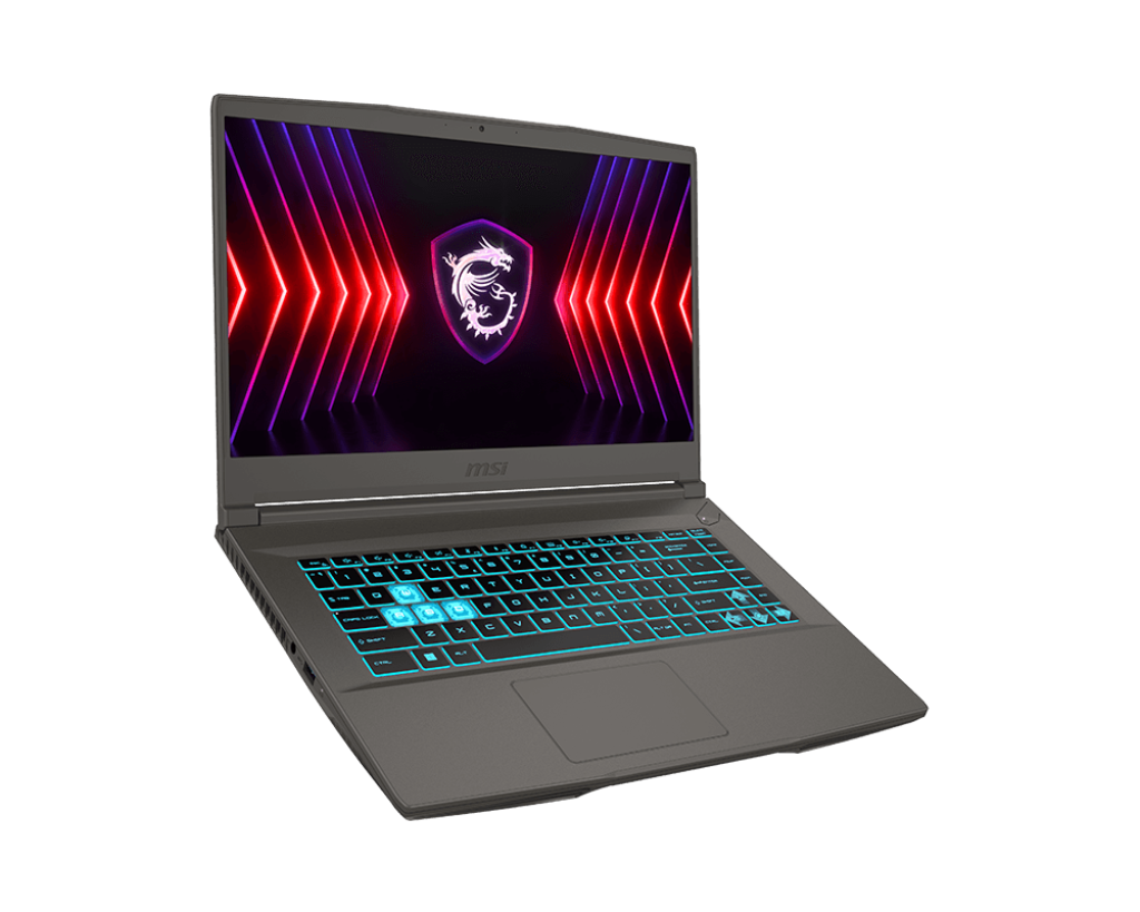 MSI THIN 15 B13UC-1000 GAMING Core™ i5-13420H 512GB 16GB 15.6" (1920x1080) 144Hz IPS WIN11 NVIDIA® RTX 3050 4096MB BLACK Backlit Keyboard