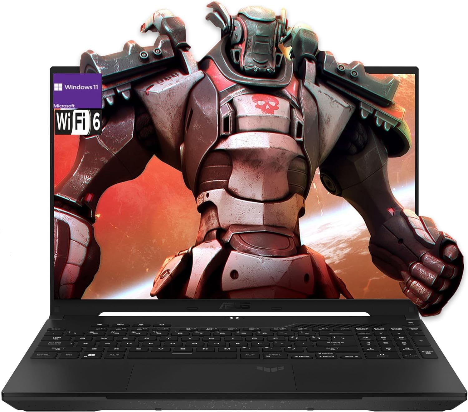 Asus TUF A16 FA617NT GAMING AMD Ryzen™ 7 7735HS 512GB SSD 16GB 16" (1920x1200) 165Hz WIN11 AMD Radeon RX7700S 8192MB OFF BLACK Backlit Keyboard .87" thin, 4.85 lbs.