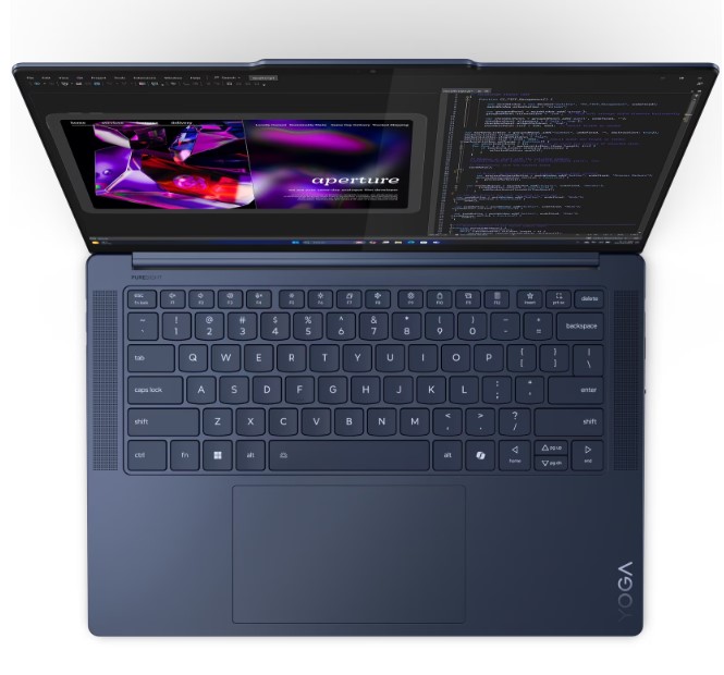 Lenovo YOGA SLIM 7 14Q8X9 Snapdragon® X Elite X1E-78-100 1TB 32GB 14.5" (2944x1840) OLED TOUCHSCREEN 90Hz WIN11 COSMIC BLUE Backlit Keyboard