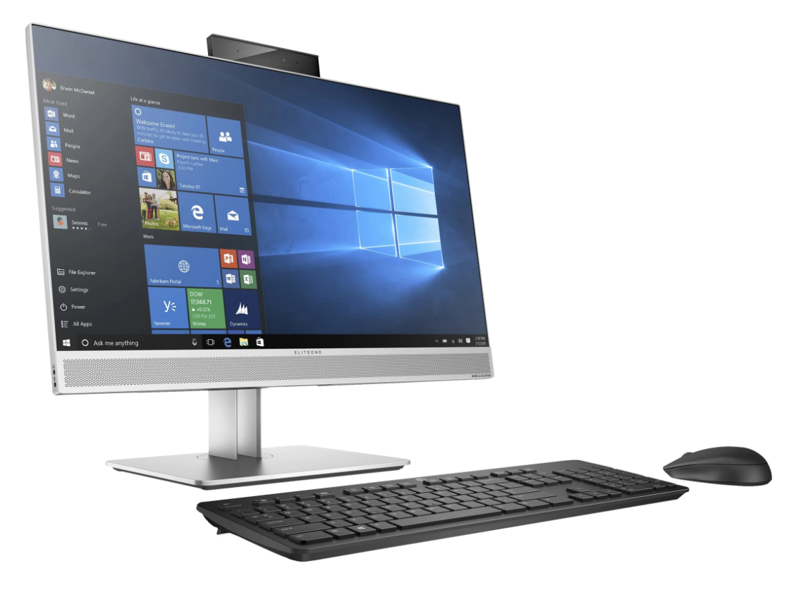 HP EliteDesk 800 G4 AIO /I5-GEN 8/16GB DDR4/256GBSSD/24" TOUCHSCREEN/WIN11PRO