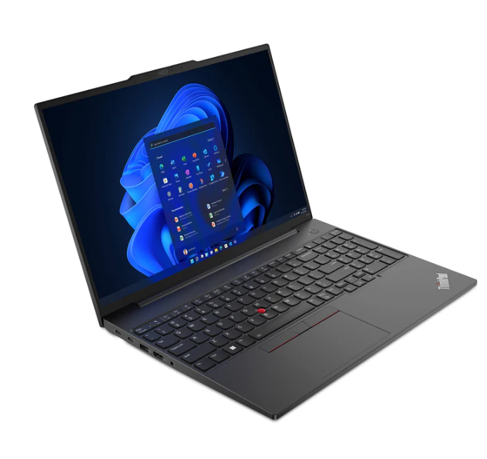 Lenovo ThinkPad E16 Gen 2 Core™ Ultra 7 155U 512GB SSD 16GB 16" (1920x1200) WIN11 Pro GRAPHITE BLACK Backlit Keyboard FP Reader