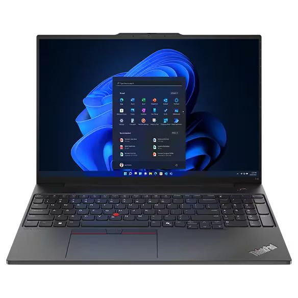 Lenovo ThinkPad E16 Gen 2 Core™ Ultra 7 155U 512GB SSD 16GB 16" (1920x1200) WIN11 Pro GRAPHITE BLACK Backlit Keyboard FP Reader