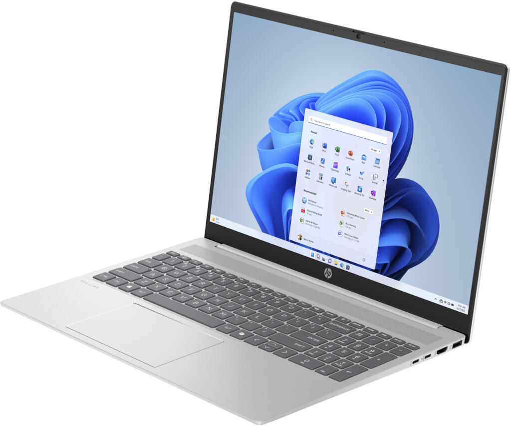 HP Pavilion 16T-AF000 Core™ Ultra 7 155U 512GB SSD 16GB 16" (1920x1200) WIN11 NATURAL SILVER