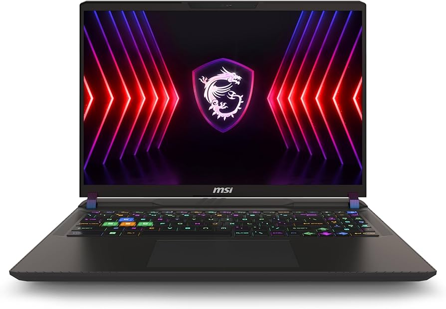 MSI VECTOR 16 HX AI 400 GAMING Core™ Ultra 9 275HX 1TB SSD 16GB 16" (2560x1600) 240Hz WIN11 NVIDIA® RTX 5080 16384MB COSMO GRAY RGB Backlit Keyboard