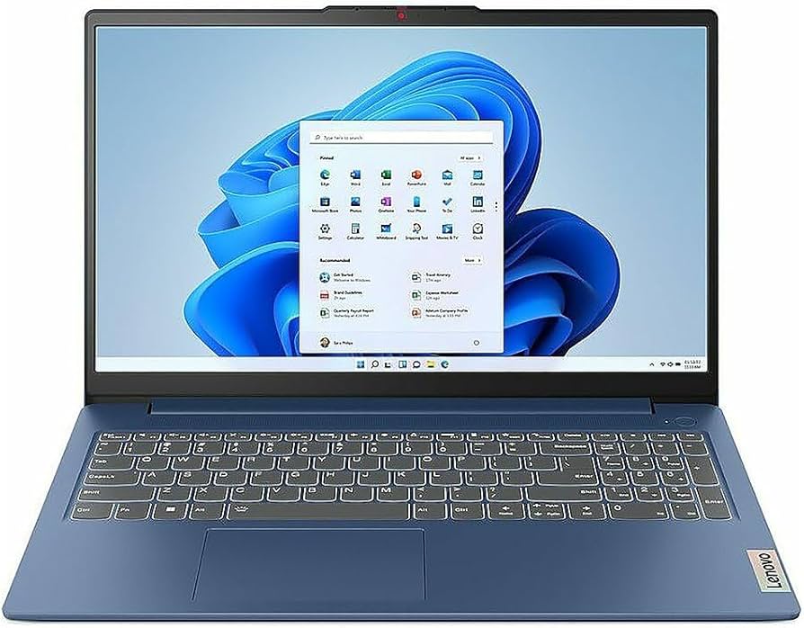 Lenovo SLIM 3 15IRU9 Core™ 3 100U 512GB SSD 8GB 15.6" (1920x1080) TOUCHSCREEN WIN11 ABYSS BLUE Backlit Keyboard FP Reader