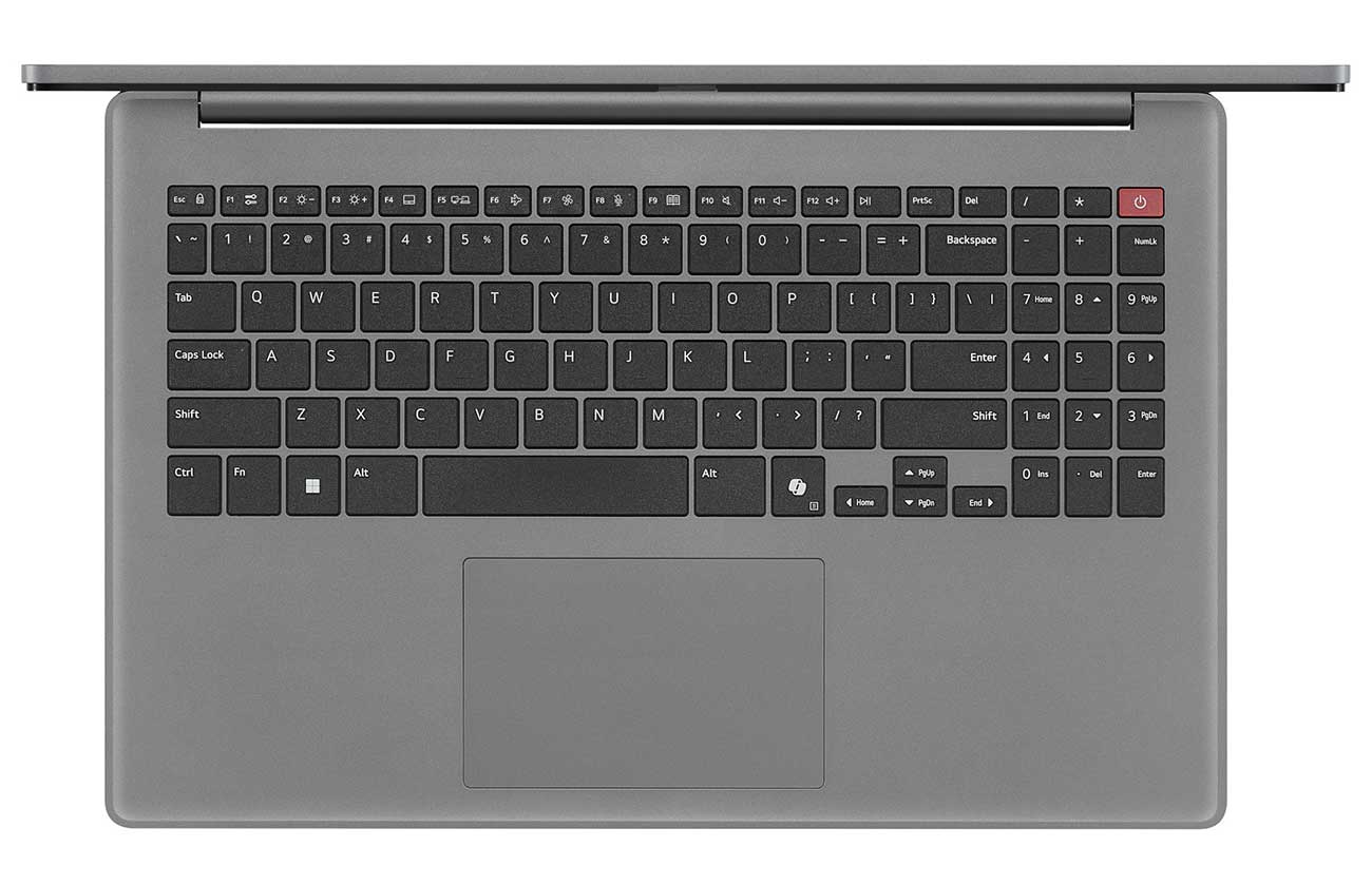 LG Gram Core™ i5-1334U 512GB SSD 8GB 15.6" (1920x1080) WIN11 TITAN SILVER Backlit Keyboard