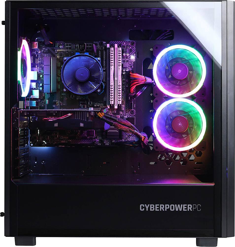 Cyberpower GAMING Master AMD Ryzen™ 7 7700 2TB SSD 32GB WIN11 NVIDIA® RTX 4070 12288MB BLACK