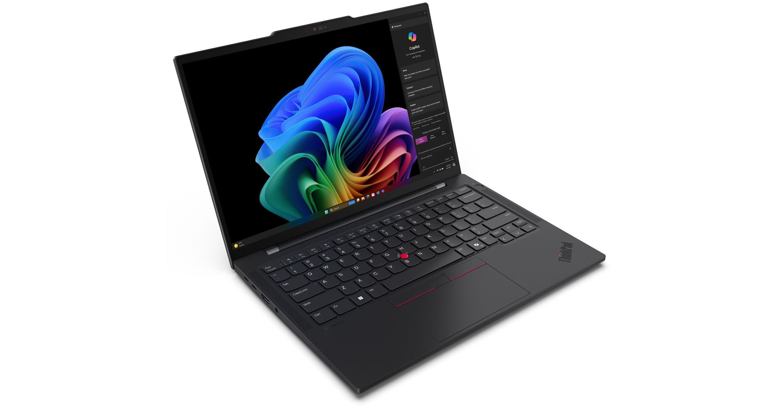 Lenovo ThinkPad T14s Gen 6 Snapdragon® X Elite X1E-78-100 1TB SSD 32GB 14" (1920x1200) WIN11 Pro ECLIPSE BLACK Backlit Keyboard FP Reader