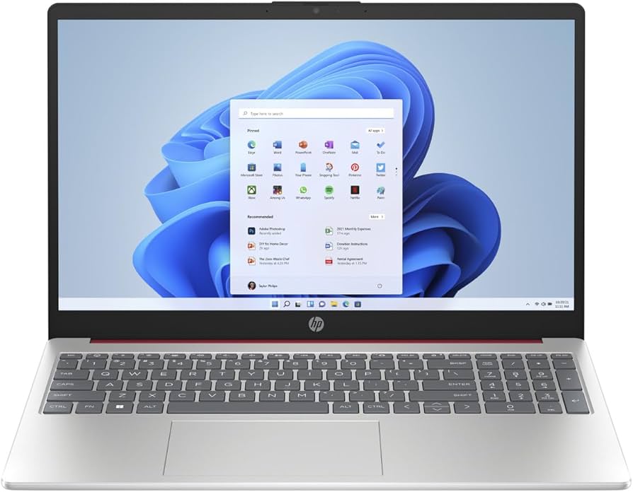HP 15-FD0084 Pentium® N200 128GB USF 4GB 15.6" (1366x768) WIN11 NATURAL SILVER