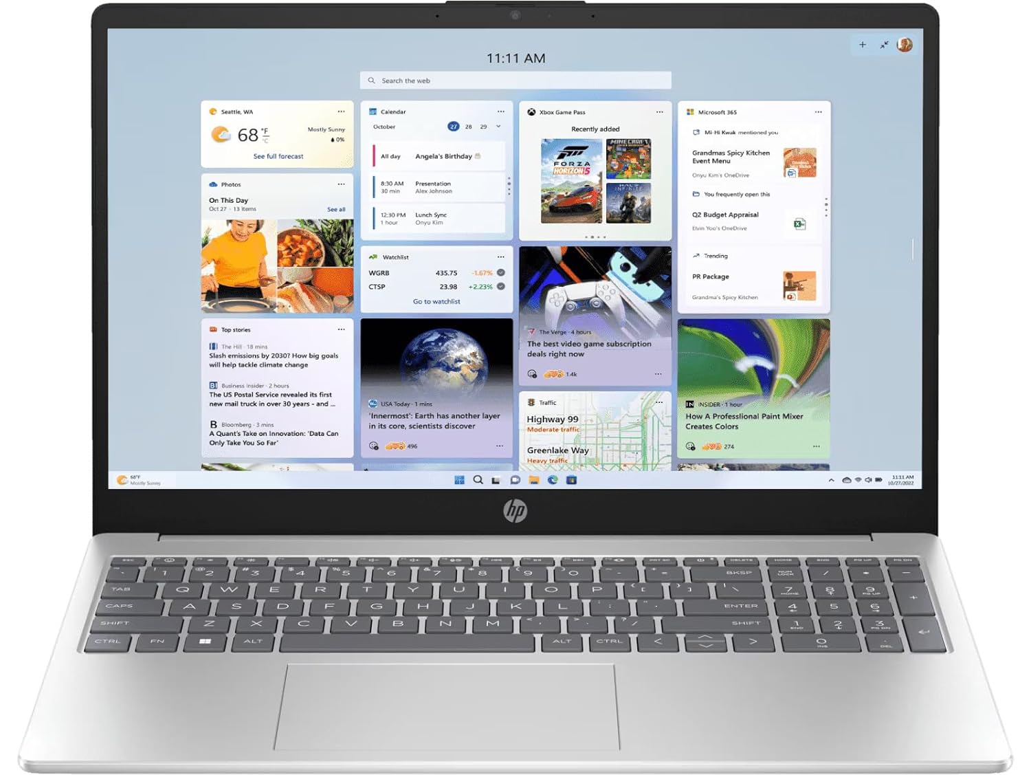 HP 15-FD0152 Core™ i5-1335U 512GB SSD 8GB 15.6" (1920x1080) WIN11 NATURAL SILVER