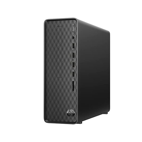 HP SLIM S01-AF2023W DESKTOP Pentium® Silver J5040 256GB SSD 8GB WIN11 BLACK Wireless Keyboard & Mouse