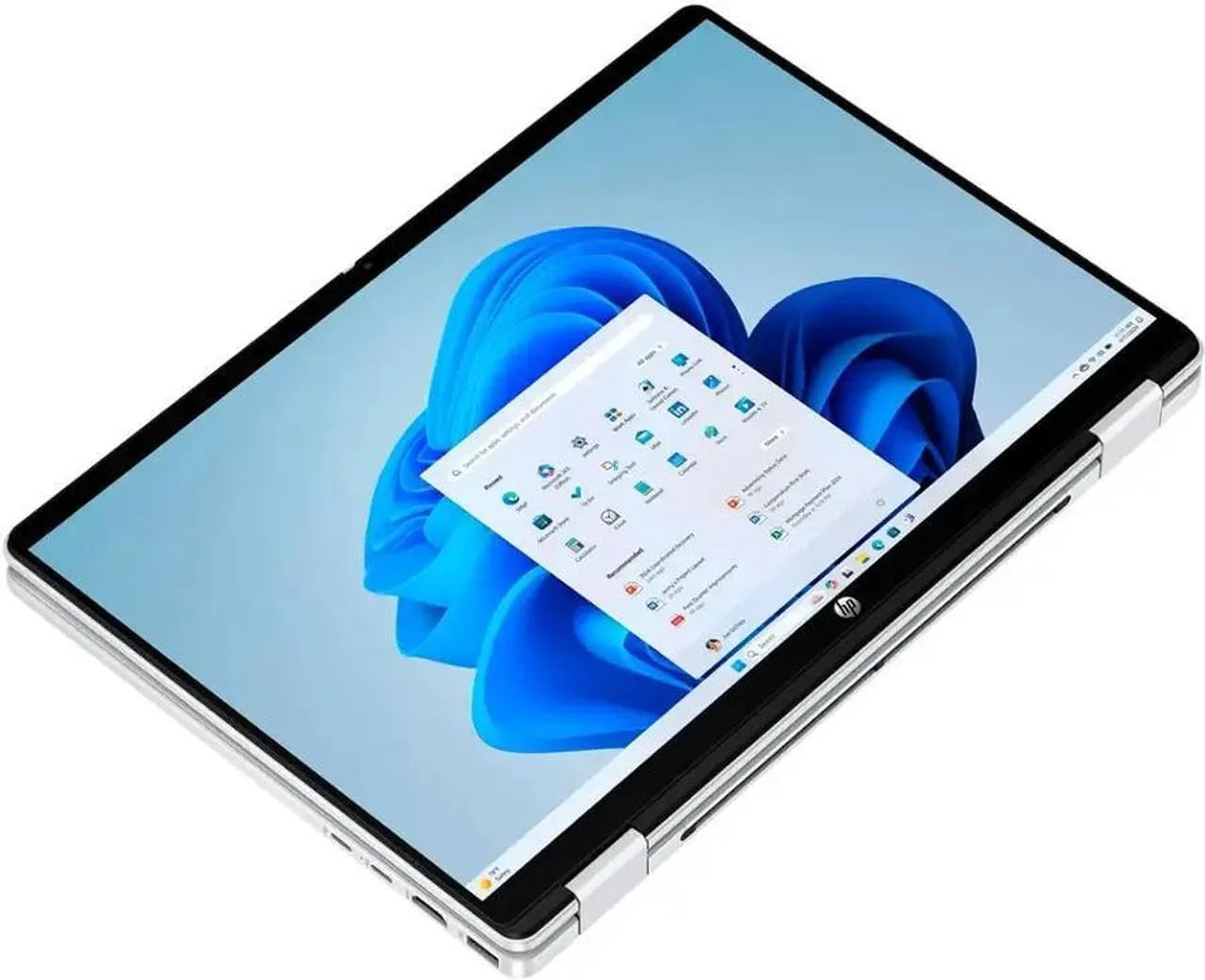 HP OmniBook 5 Flip 14-FP0023 Core™ 7 150U 512GB SSD 16GB 14" (1920x1200) TOUCHSCREEN WIN11 GLACIER SILVER Backlit Keyboard