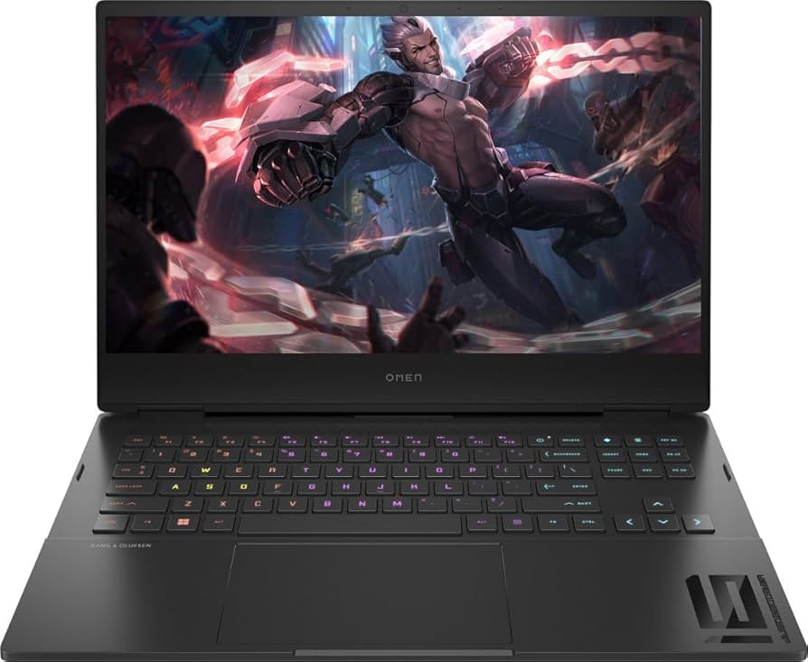 HP OMEN 16-AN0119 GAMING Core™ Ultra 9 285H 1TB SSD 16GB 16" (2560x1600) 240Hz WIN11 NVIDIA® RTX 5070 8192MB SHADOW BLACK RGB Backlit Keyboard