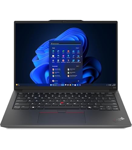 Lenovo ThinkPad E14 Gen 6 AMD Ryzen™ 5 7535U 512GB SSD 16GB 14" (1920x1200) WIN11 Pro BLACK Backlit Keyboard FP Reader