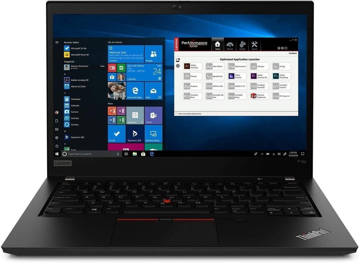Lenovo ThinkPad P14s CTO MOBILE WORKSTATION Core™ i5-1145G7 256GB SSD 16GB 14" (1920x1080) TOUCHSCREEN WIN11 Pro GRAY