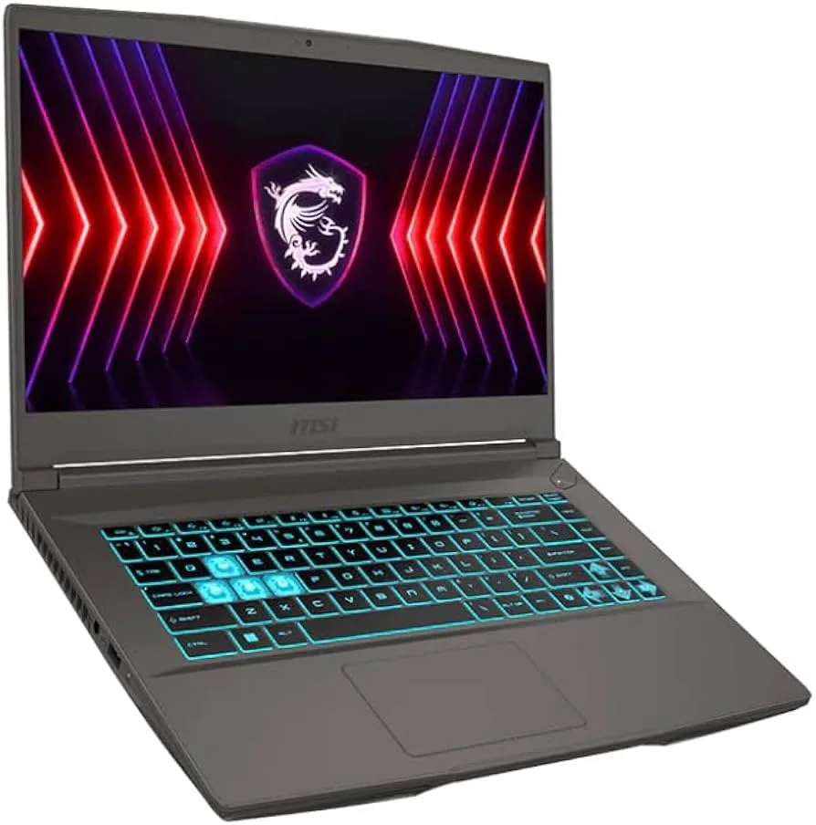 MSI THIN A15 B7VF-461 GAMING Ryzen™ 5 7535HS 512GB SSD 16GB 15.6" (1920x1080) 144Hz IPS WIN11 NVIDIA® RTX 4060 8192MB COSMO GRAY Backlit Keyboard