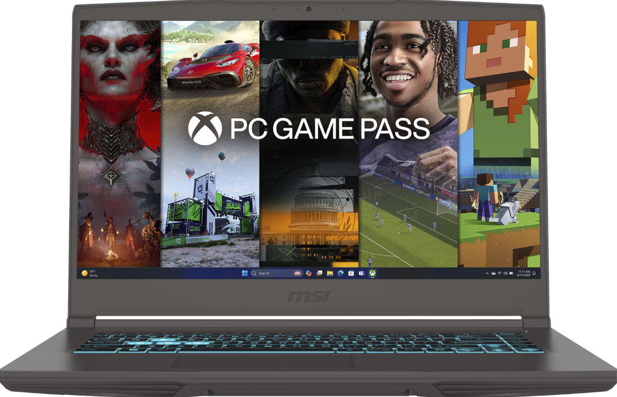 MSI THIN 15 B13VE GAMING Core™ i5-13420H 512GB SSD 16GB 15.6" (1920x1080) 144Hz IPS WIN11 NVIDIA® RTX 4060 8192MB COSMO GRAY Backlit Keyboard