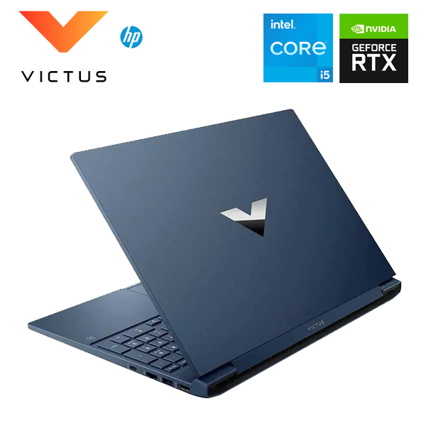 HP VICTUS 15-FA0033 GAMING Core™ i5-12450H 512GB SSD 8GB 15.6" (1920x1080) 144Hz WIN11 NVIDIA® RTX 3050 4096MB PERFORMANCE BLUE Backlit Keyboard - מחשב נייד עודפים