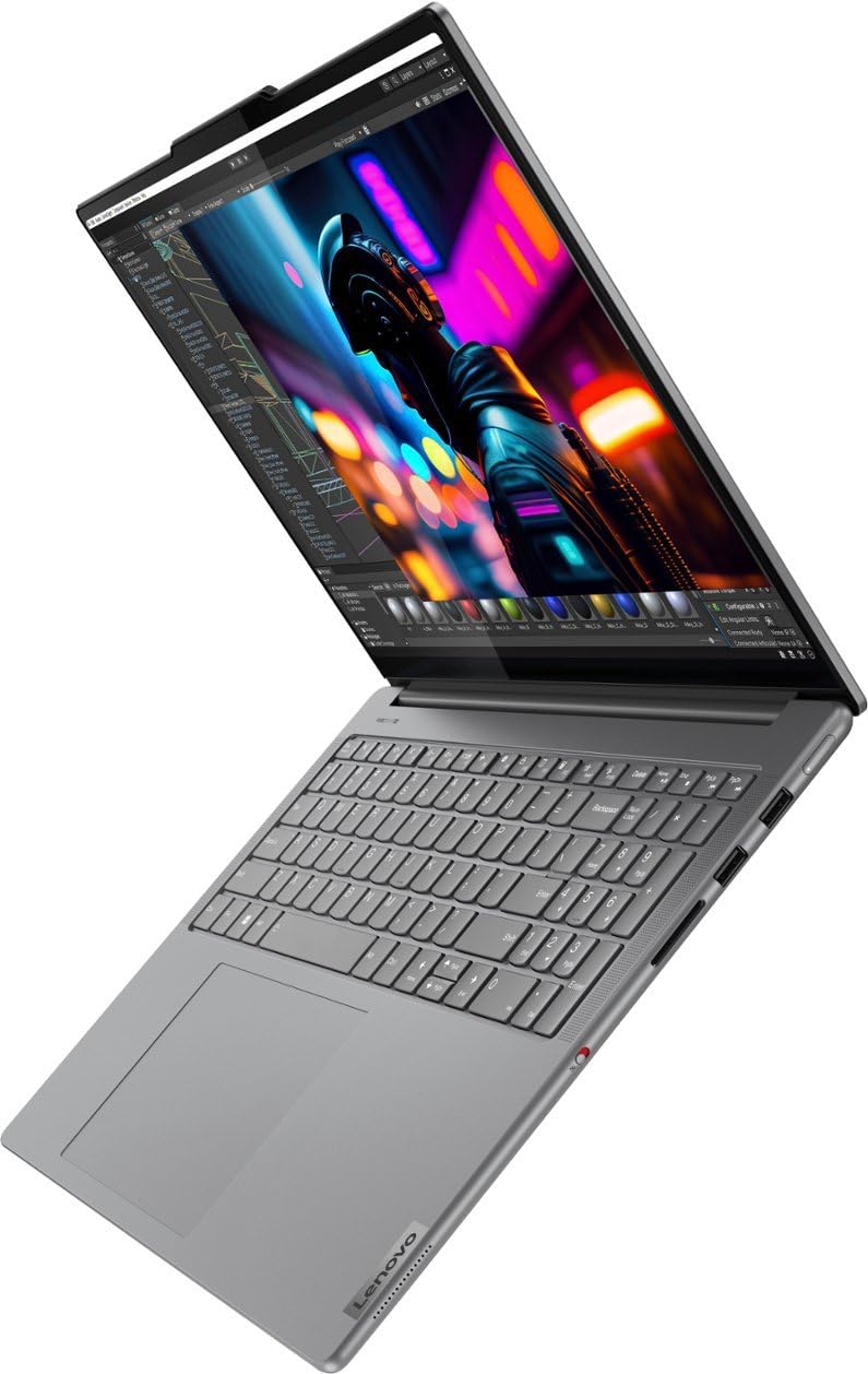 Lenovo YOGA Pro 9 16IAH10 Core™ Ultra 9 285H 1TB SSD 32GB 16" (2880x1800) TOUCHSCREEN OLED 120Hz WIN11 Pro NVIDIA® RTX 5050 8192MB LUNA GRAY Backlit Keyboard - מחשב נייד גיימינג עודפים