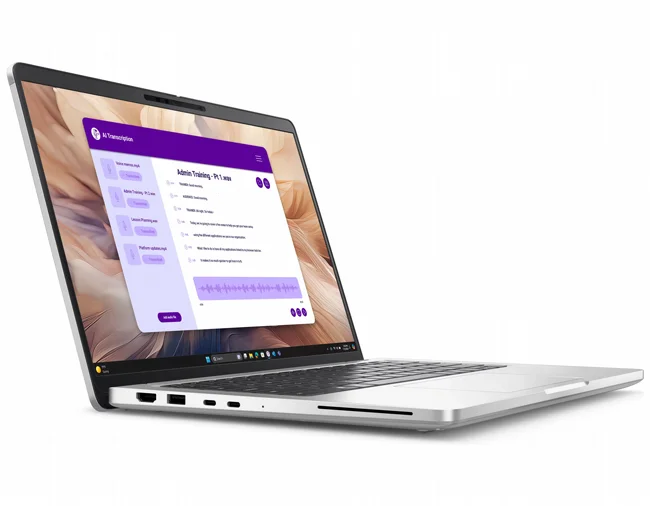 Dell Pro 13 Plus Core™ Ultra 5 236V 512GB SSD 16GB 13.3" (1920x1200) TOUCHSCREEN WIN11 Pro PLATINUM SILVER Backlit Keyboard