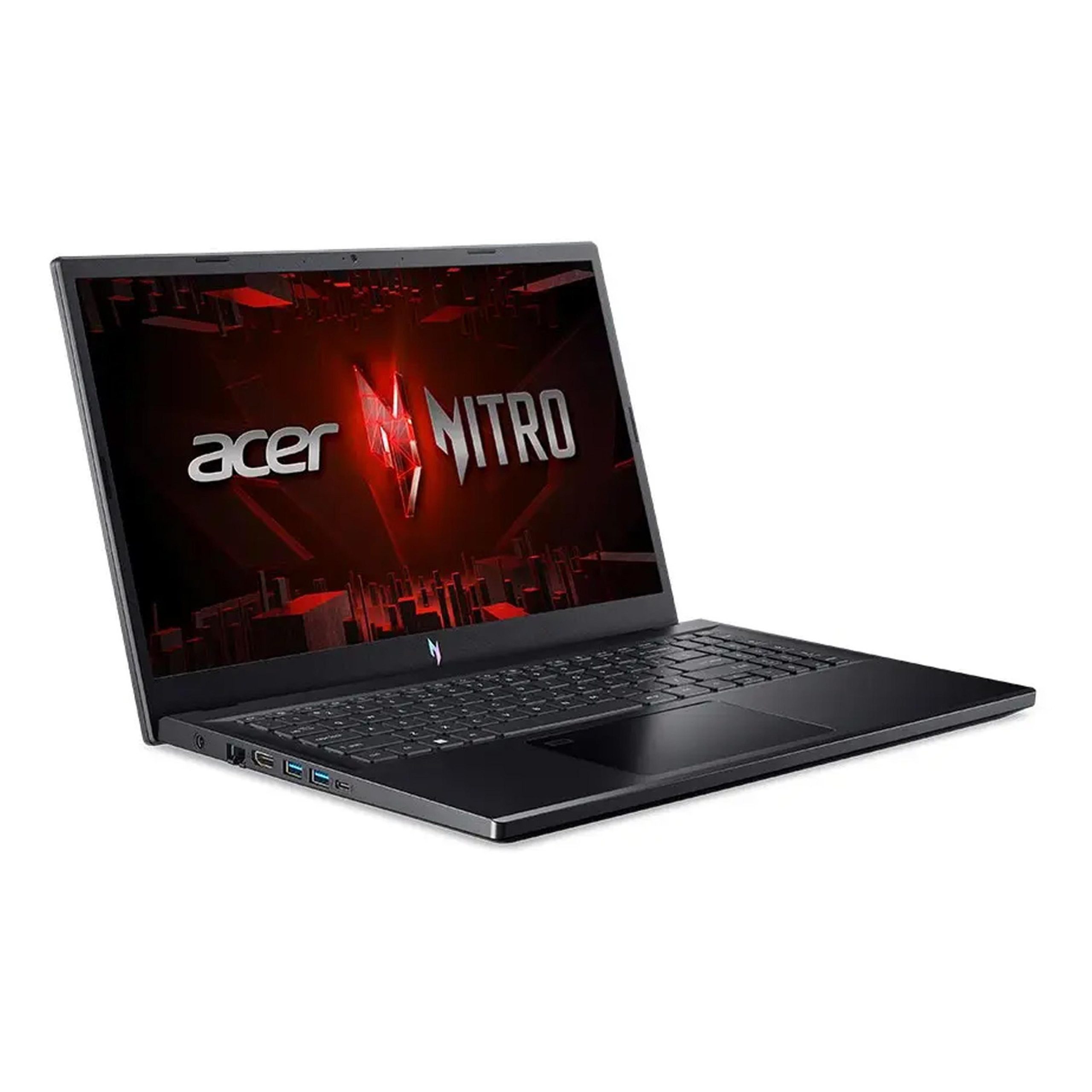 Acer NITRO V ANV15-52-57BB GAMING Core™ i5-13420H 512GB SSD 16GB 15.6" (1920x1080) IPS 165Hz WIN11 NVIDIA® RTX 5050 8192MB OBSIDIAN BLACK Backlit Keyboard US Plug