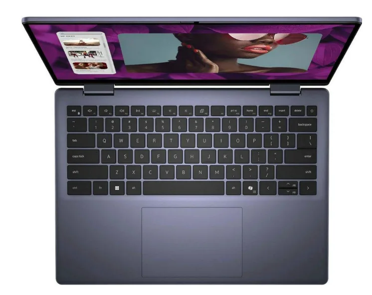 Dell Plus 14 2-IN-1 AMD Ryzen™ AI 5 340 512GB SSD 16GB 14" (1920x1200) TOUCHSCREEN WIN11 MIDNIGHT BLUE Backlit Keyboard FP Reader
