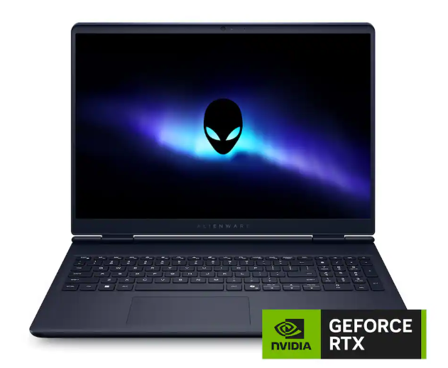 Dell Alienware 16 Aurora GAMING Core™ 7 240H 512GB SSD 16GB 16" (2560x1600) 120Hz WIN11 NVIDIA® RTX 5050 8192MB BASALT BLACK Backlit Keyboard