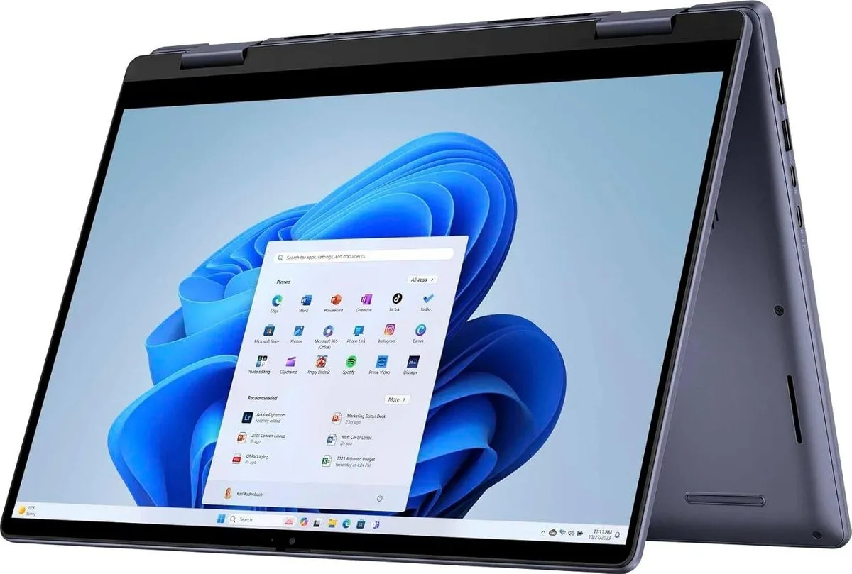 Dell Plus 14 2-IN-1 AMD Ryzen™ AI 5 340 512GB SSD 16GB 14" (1920x1200) TOUCHSCREEN WIN11 MIDNIGHT BLUE Backlit Keyboard FP Reader