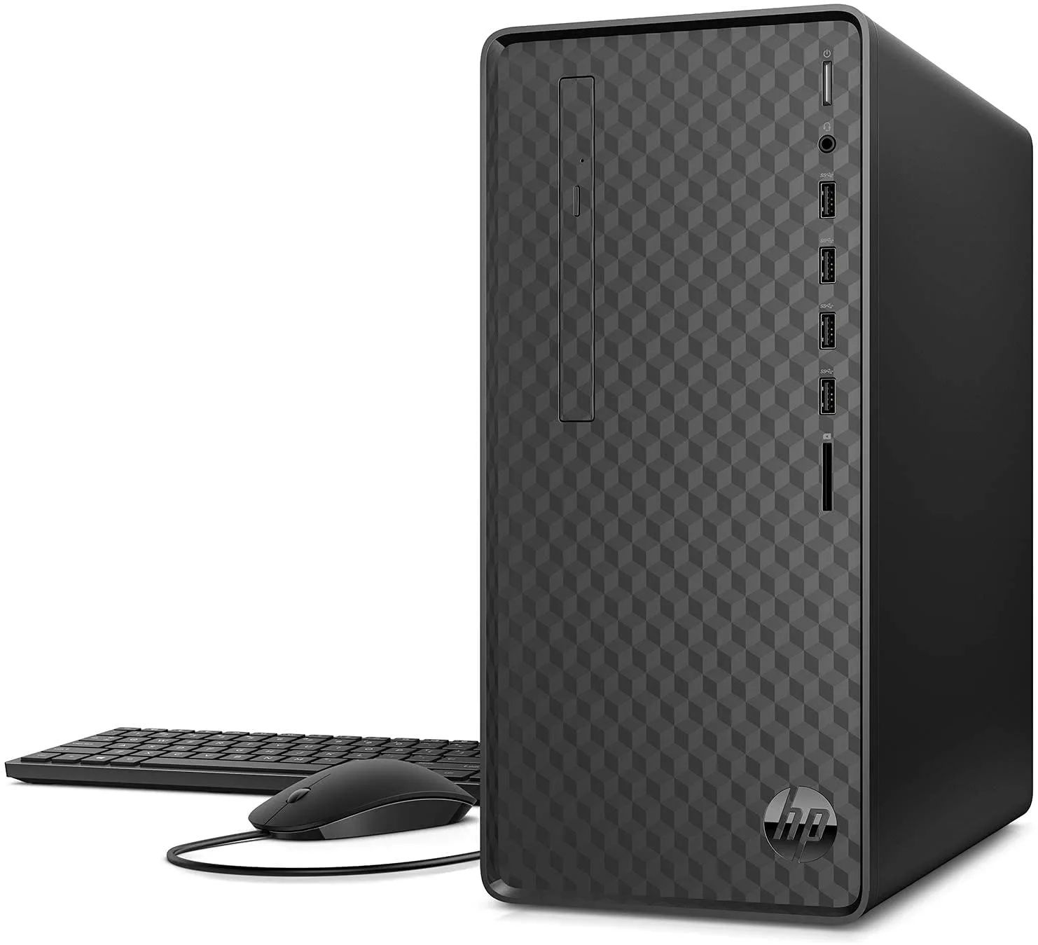 HP M01-F2059 TOWER Core™ i7-12700 1TB SSD 16GB WIN11 Keyboard Mouse BLACK - מחשב נייח מחודש