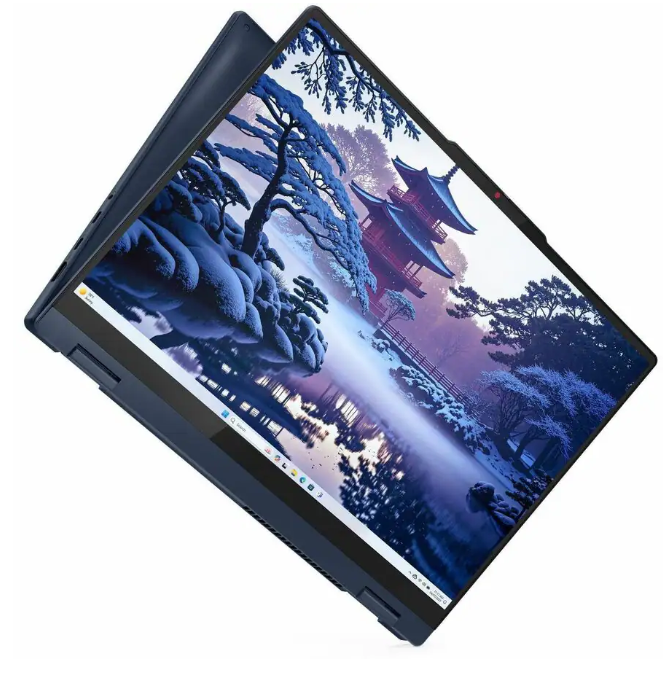 Lenovo 5 16AKP10 Copilot+ 2-IN-1 Ryzen™ AI 7 350 1TB SSD 16GB 16" WUXGA (1920x1200) TOUCHSCREEN IPS WIN11 COSMIC BLUE Backlit Keyboard Digital Pen