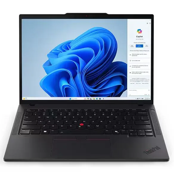 Lenovo ThinkPad T14s Gen 5 Core™ Ultra 7 155U 512GB SSD 16GB 14" WUXGA (1920x1200) IPS WIN11 Pro IR Webcam BLACK Backlit Keyboard FP Reader