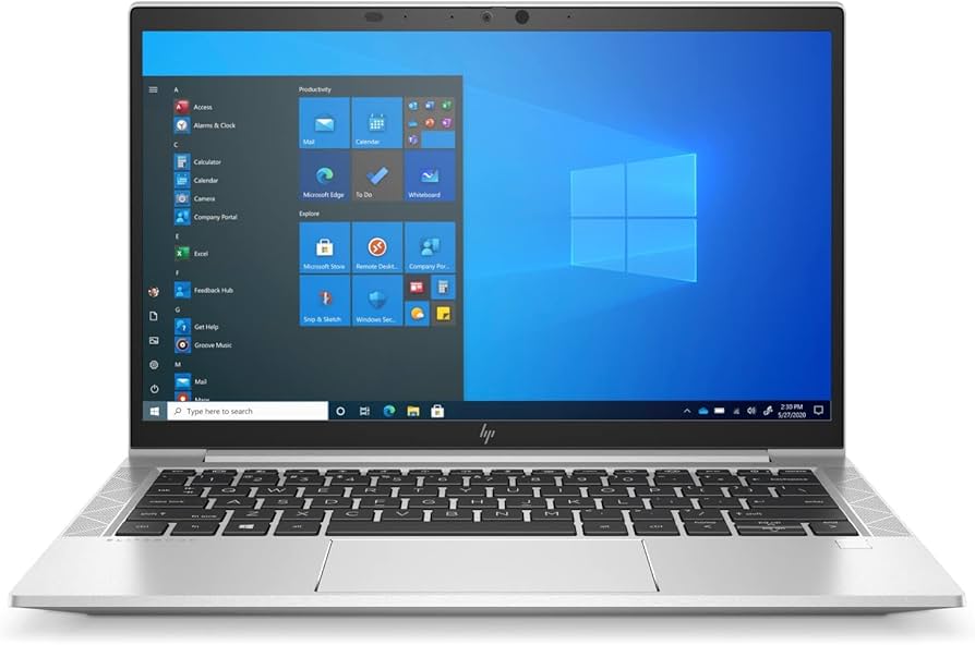HP Elitebook 830 G8 Core i7-1185G7 256GB SSD 32GB 13.3" (1920x1080) TOUCHSCREEN WIN11 Pro SILVER - מחשב נייד מחודש